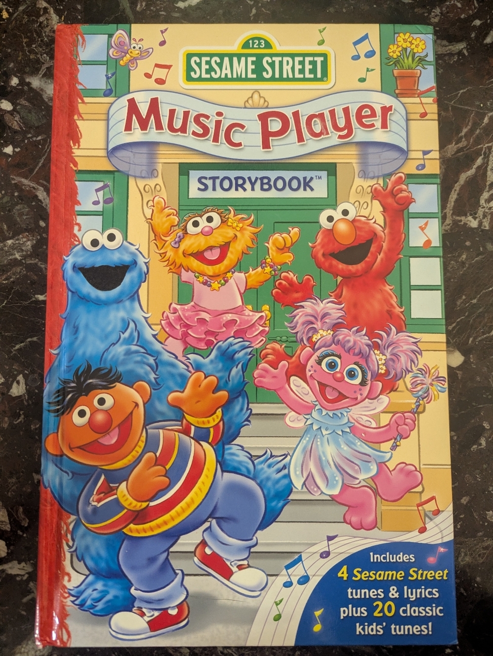Sesame Street Music Player Storybook - CD Not Included